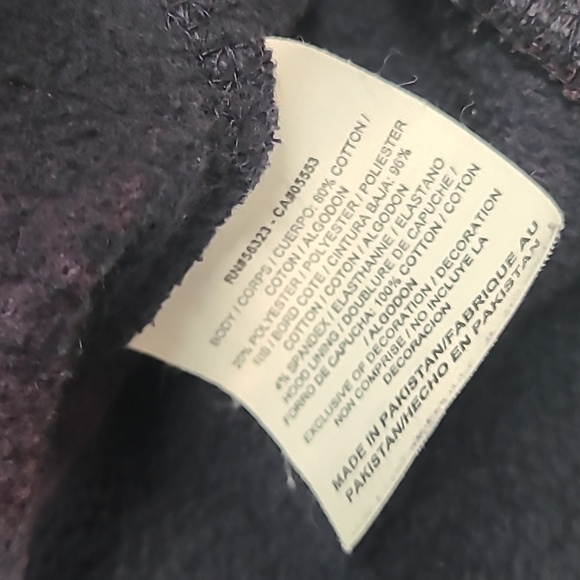 Nike zip up hoodie bleach Dyed women's large - Picture 6 of 12